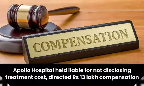 Apollo Hospital held liable for not disclosing treatment cost