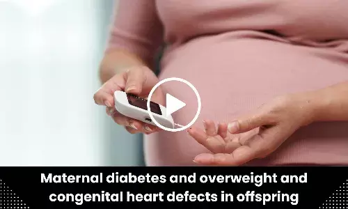 Maternal Diabetes and Overweight and Congenital Heart Defects in Offspring